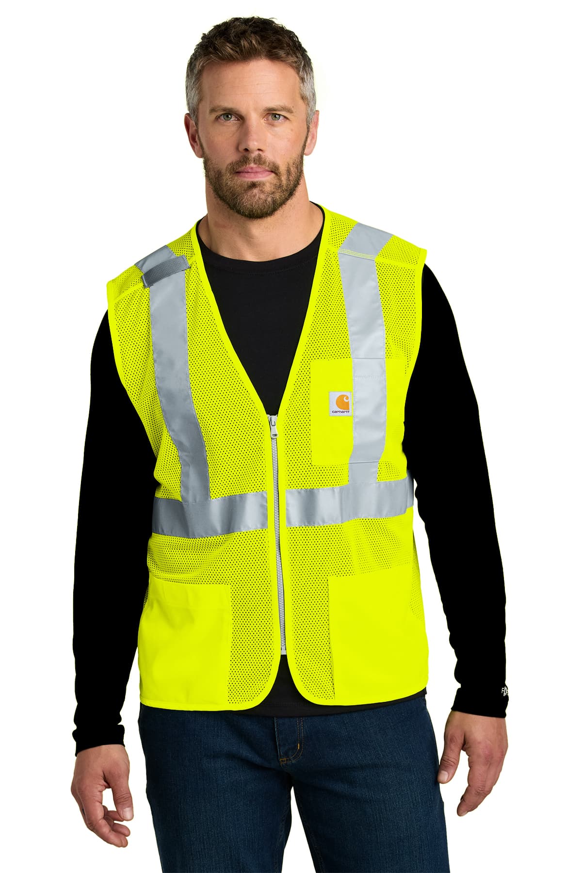 Carhartt ANSI Class 2 Mesh Zip-Front Vest