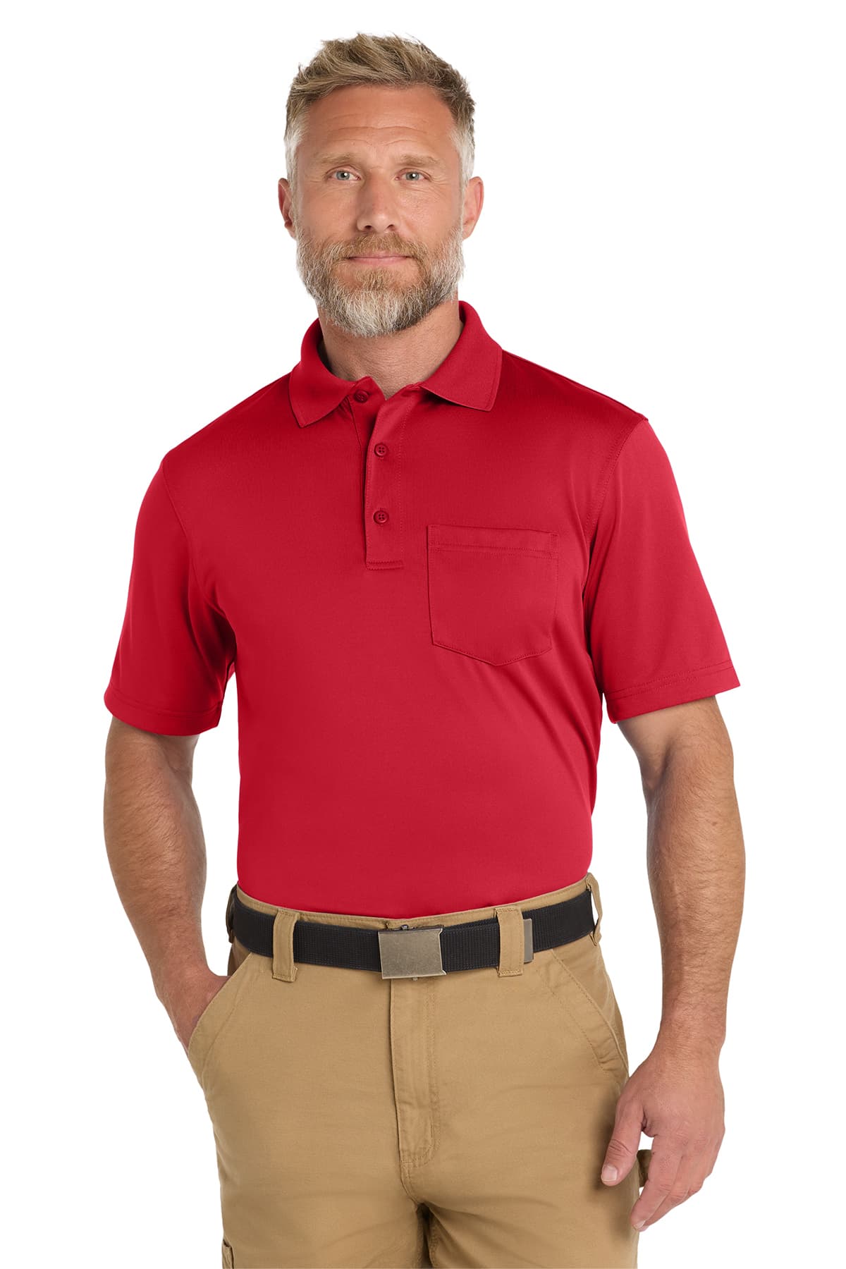 CornerStone Select Snag-Proof Pocket Polo