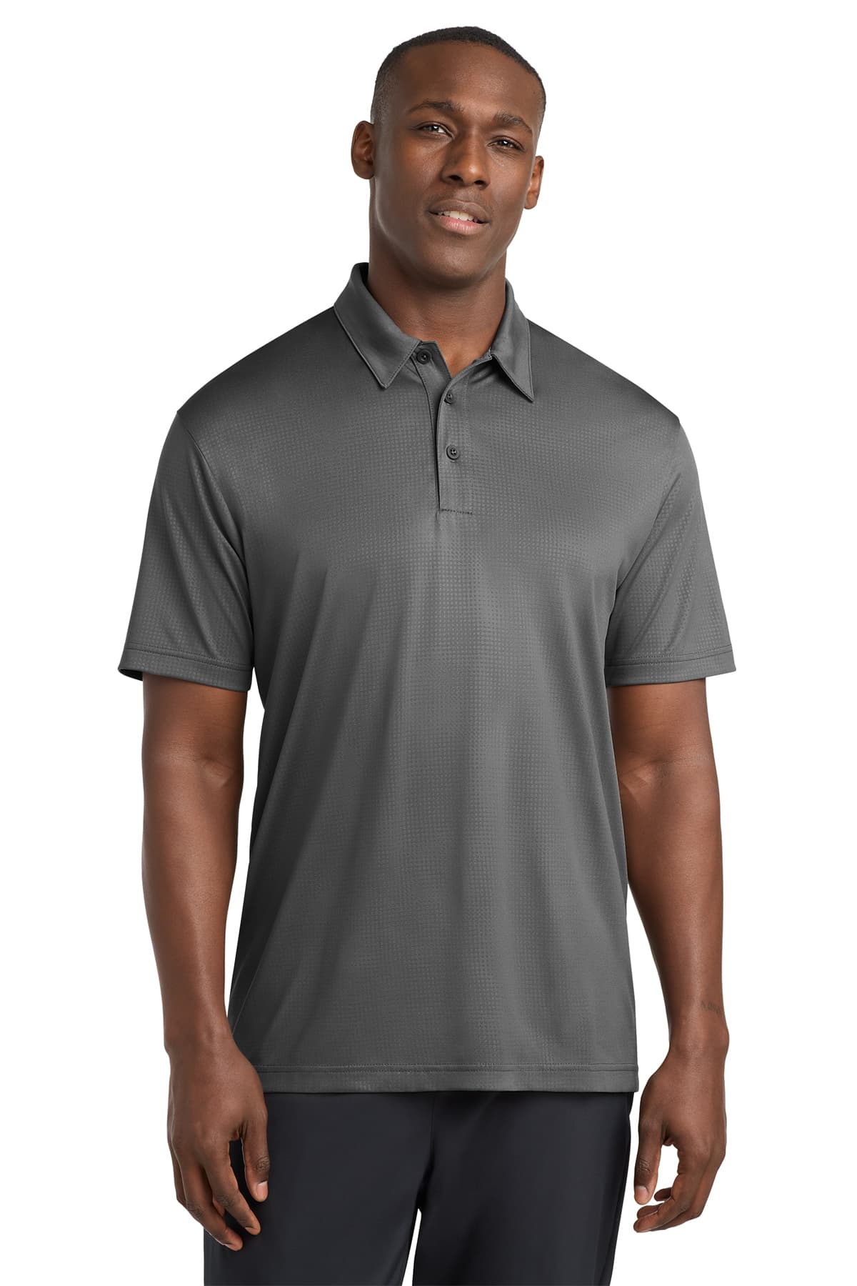 Sport-Tek Embossed PosiCharge Tough Polo