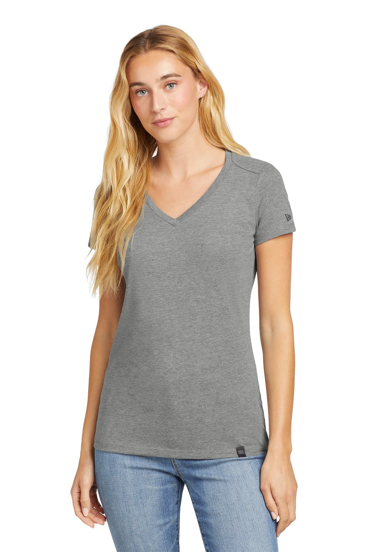 New Era Women's Heritage Blend V-Neck Tee