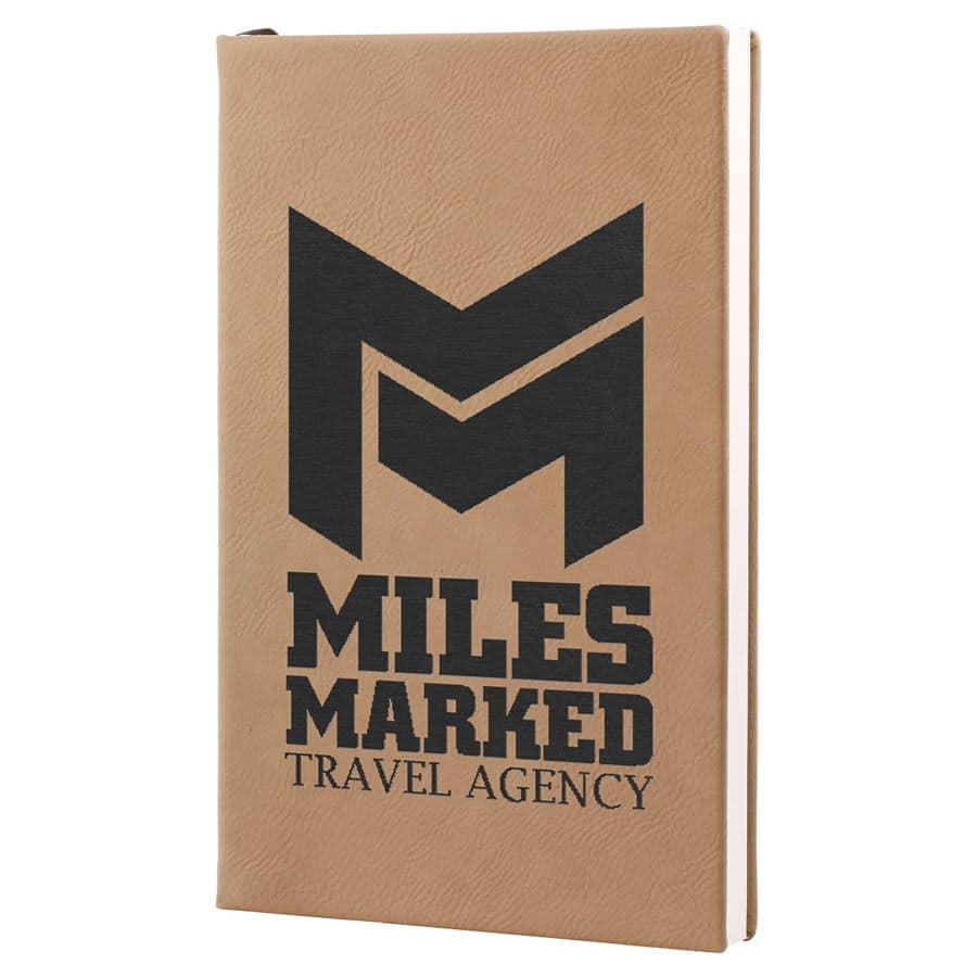 Light Brown Leatherette Journal