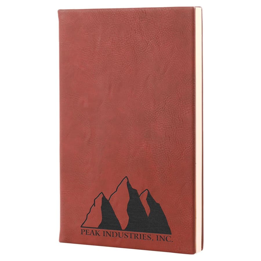 Rose Leatherette Journal