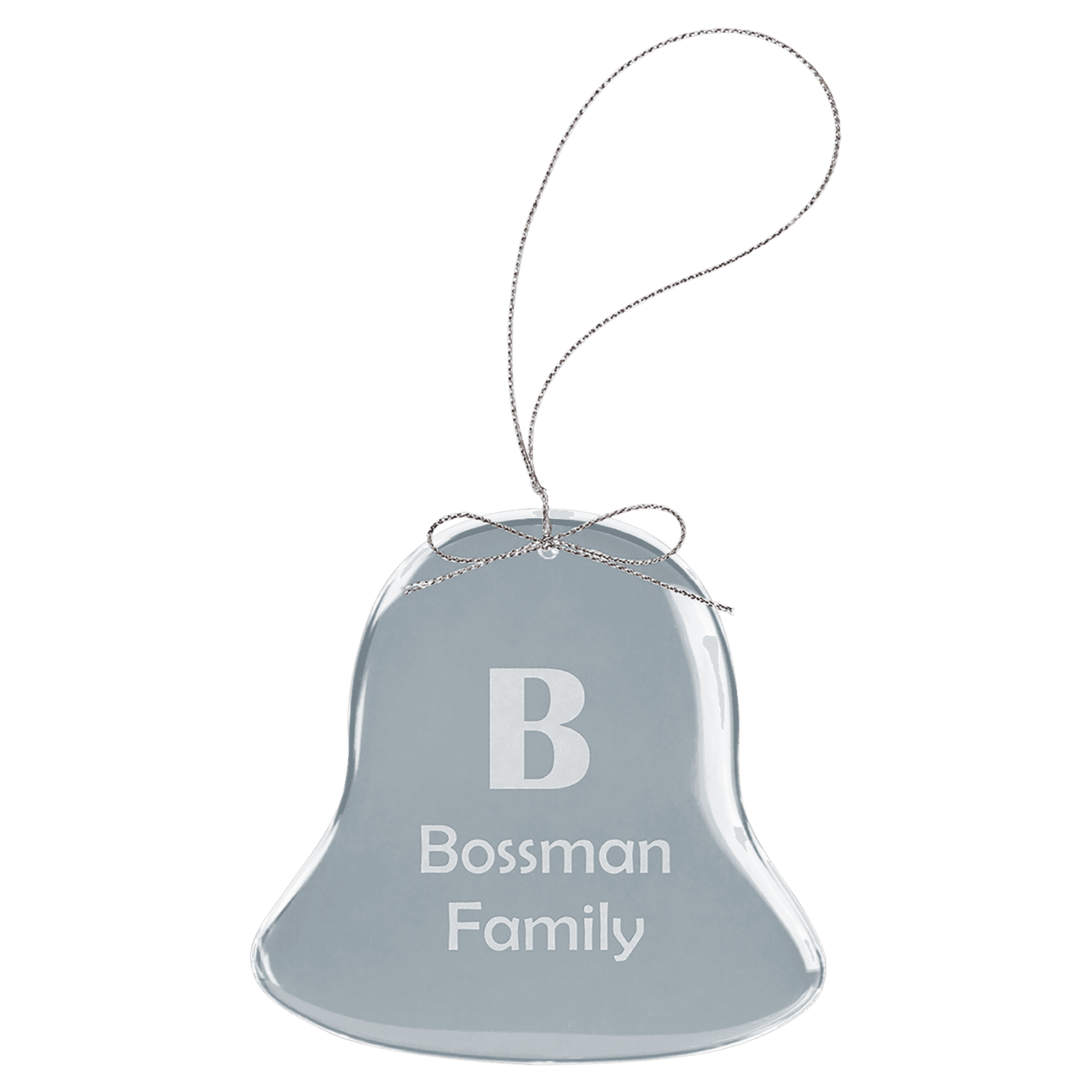 Bell Premier Glass Ornament