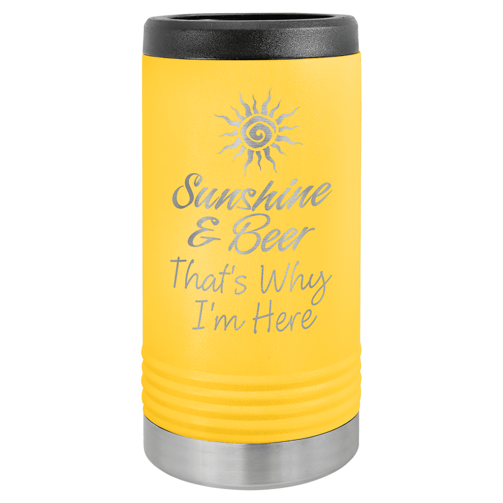 Yellow Polar Camel Slim Beverage Holder