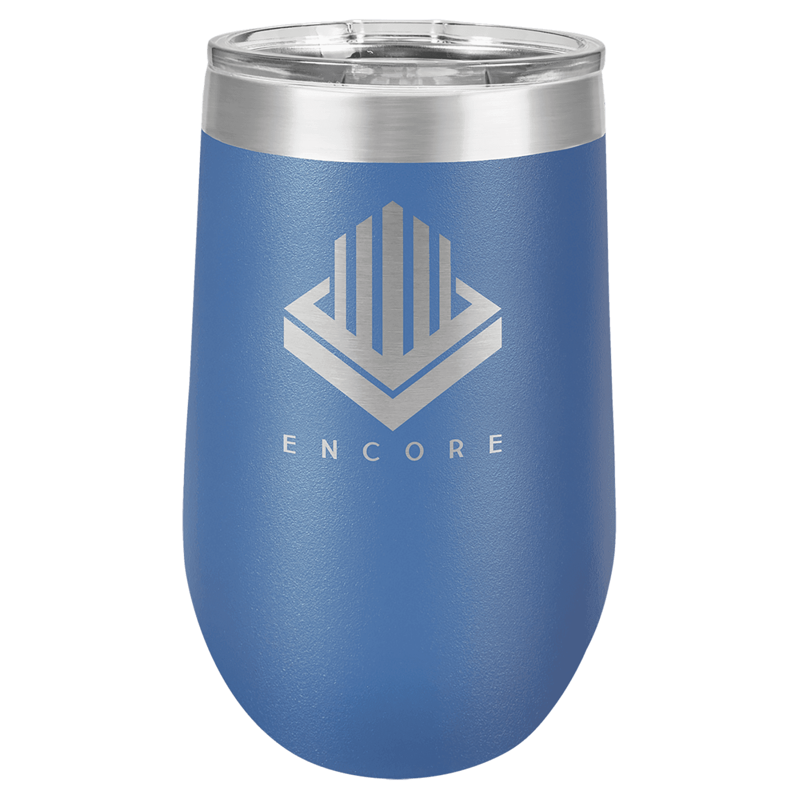 Royal Blue 16 oz. Polar Camel Stemless Tumbler