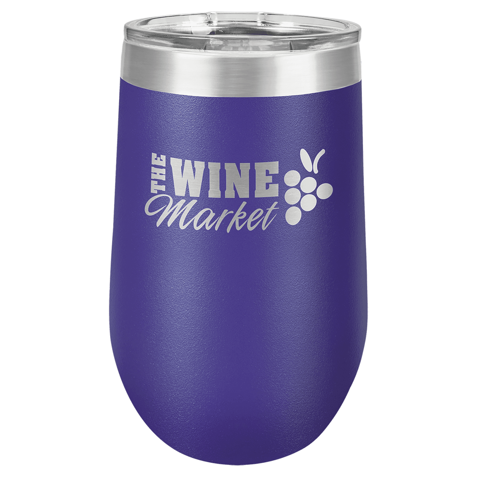 Purple 16 oz. Polar Camel Stemless Tumbler
