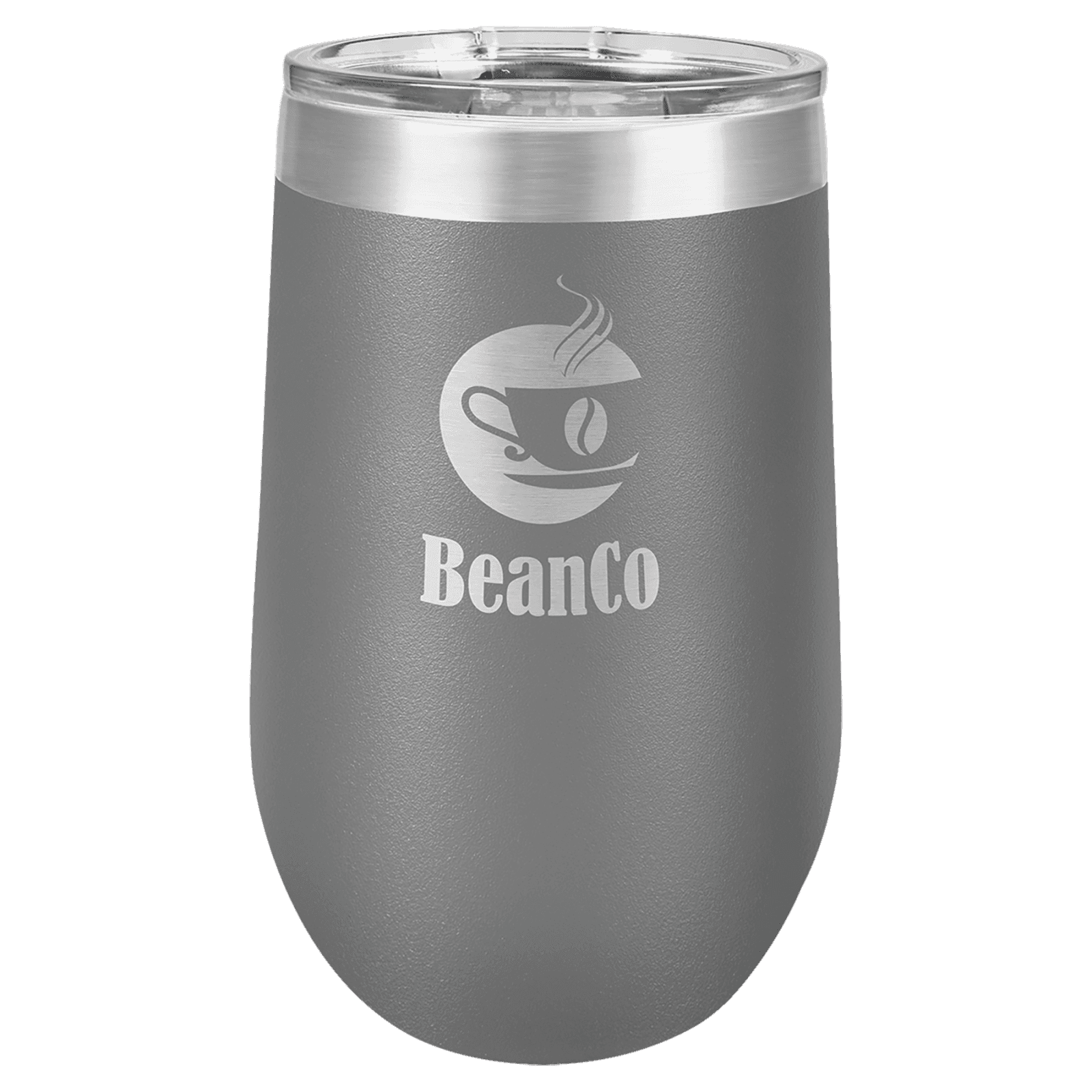 Dark Gray 16 oz. Polar Camel Stemless Tumbler