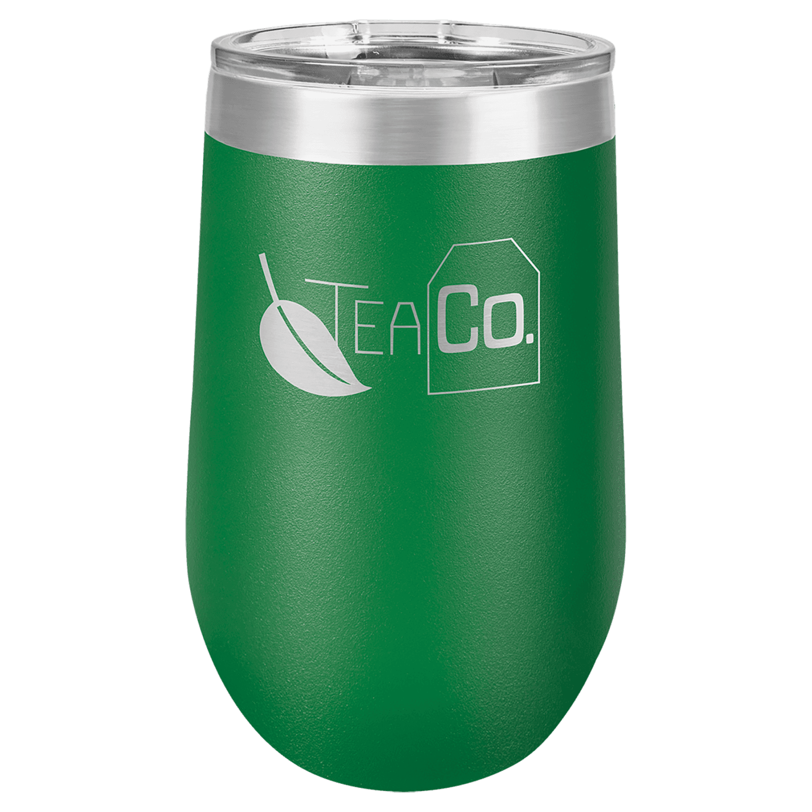 Green 16 oz. Polar Camel Stemless Tumbler