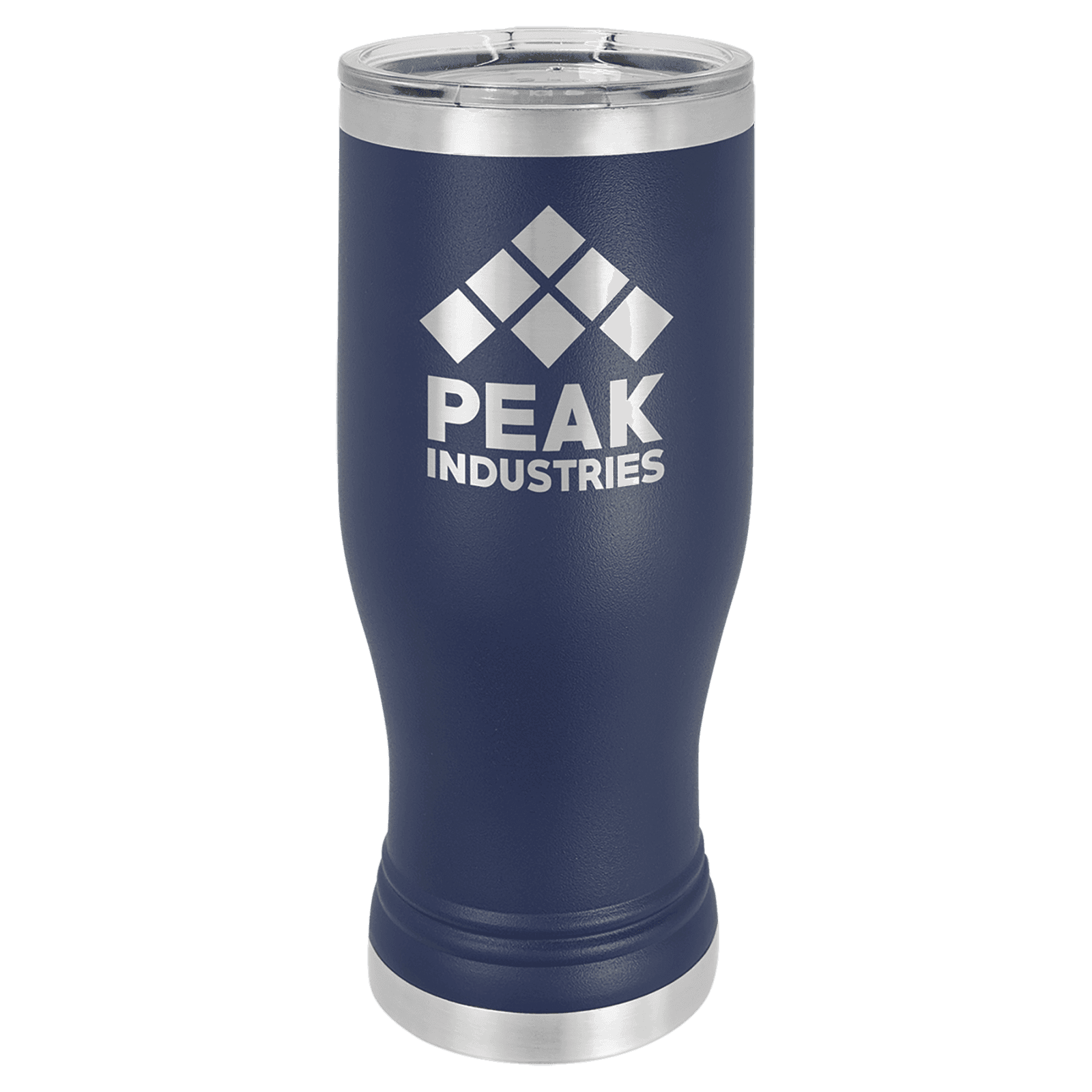 Navy Blue 20 oz. Polar Camel Pilsner Tumbler with Clear Lid
