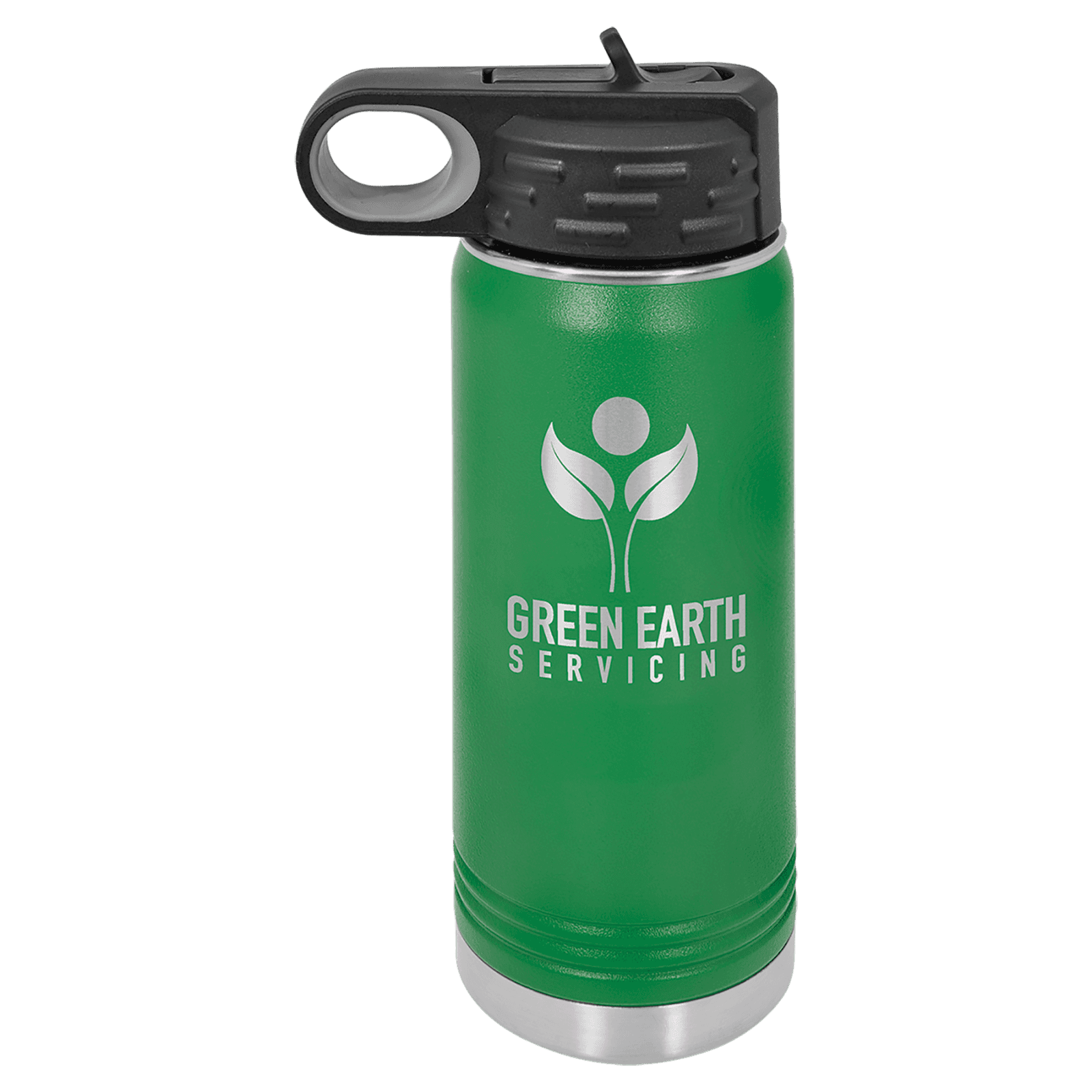 Green 20 oz. Polar Camel Water Bottle