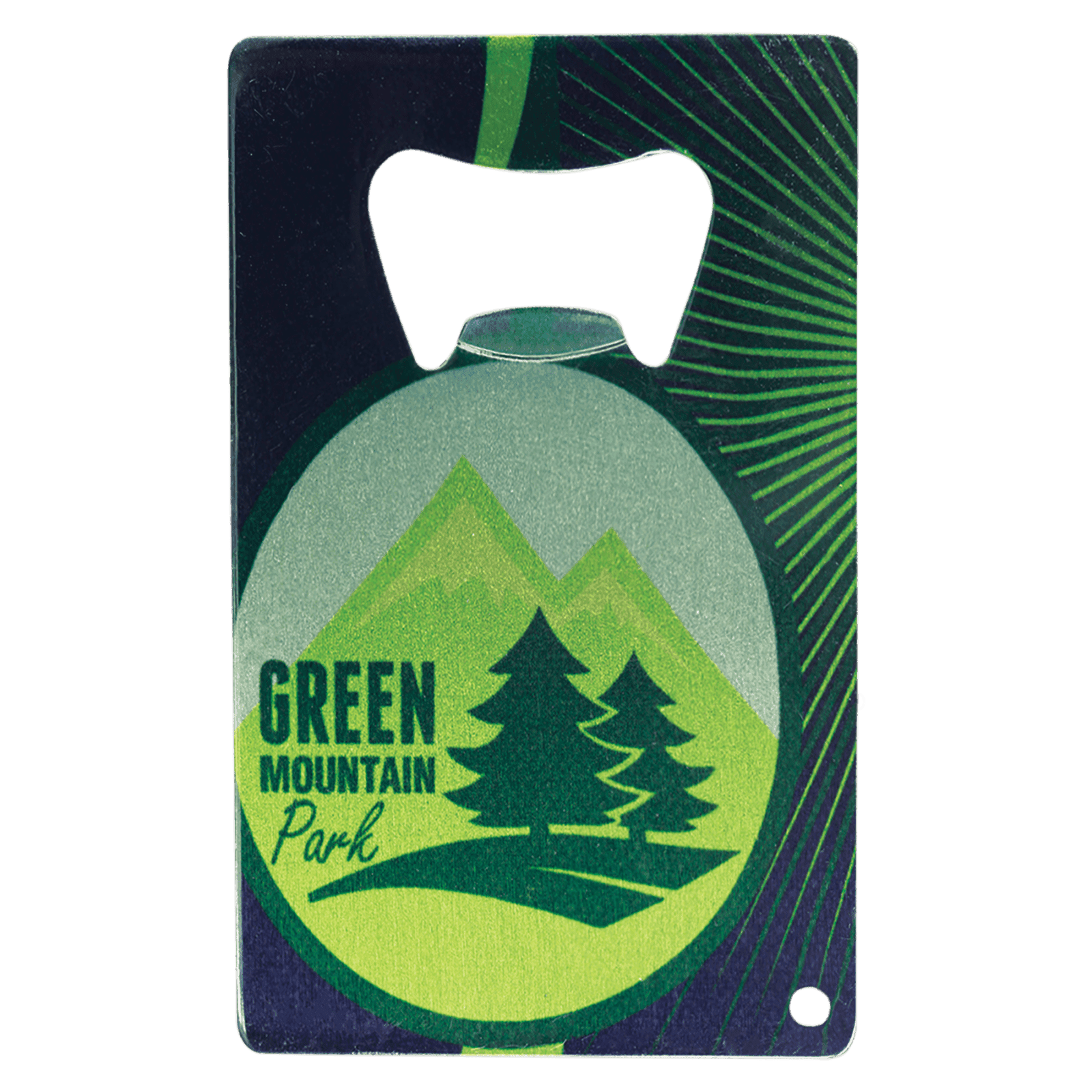 2-Sided Stainless Steel Rectangle Bottle Opener