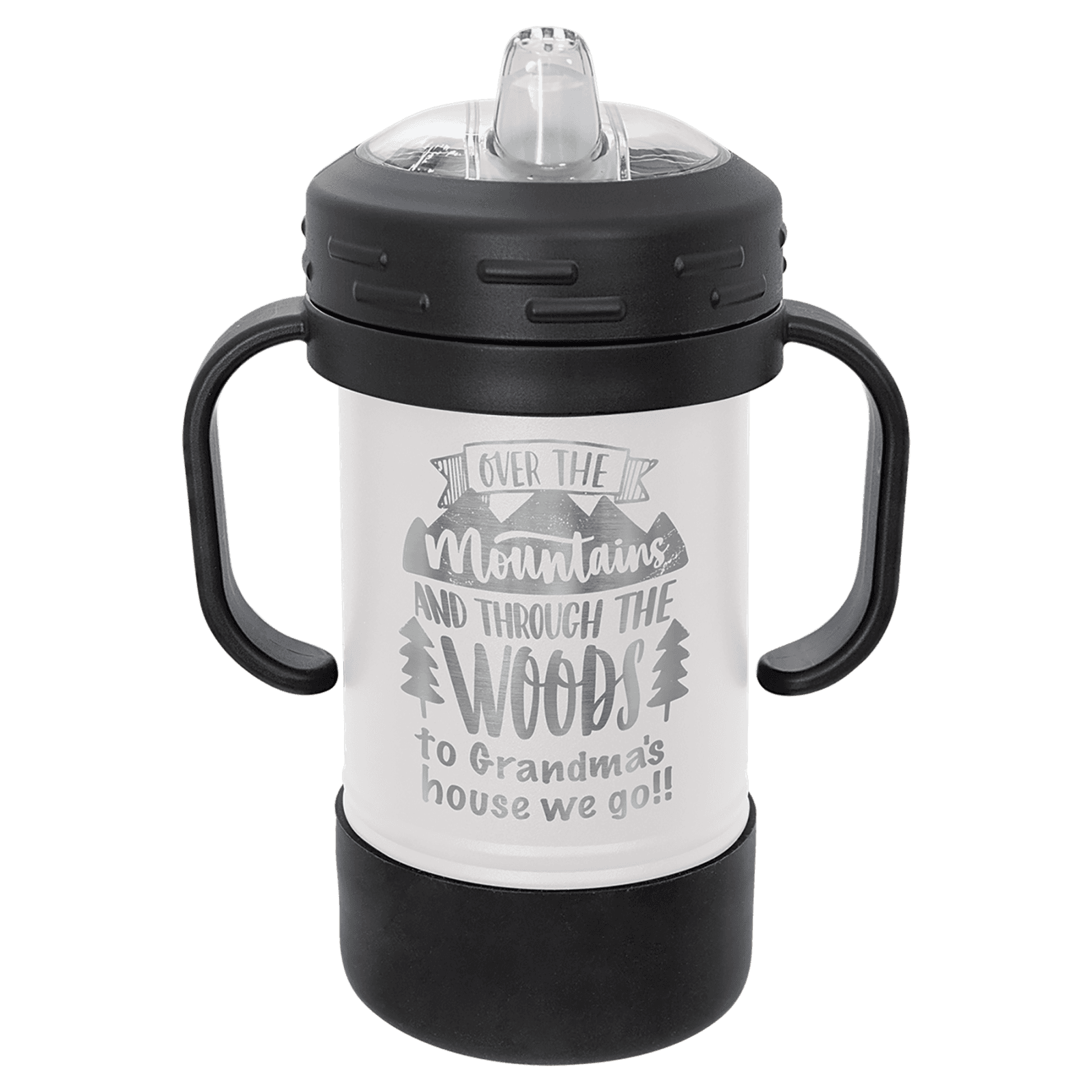 White 10 oz. Polar Camel Sippy Cup