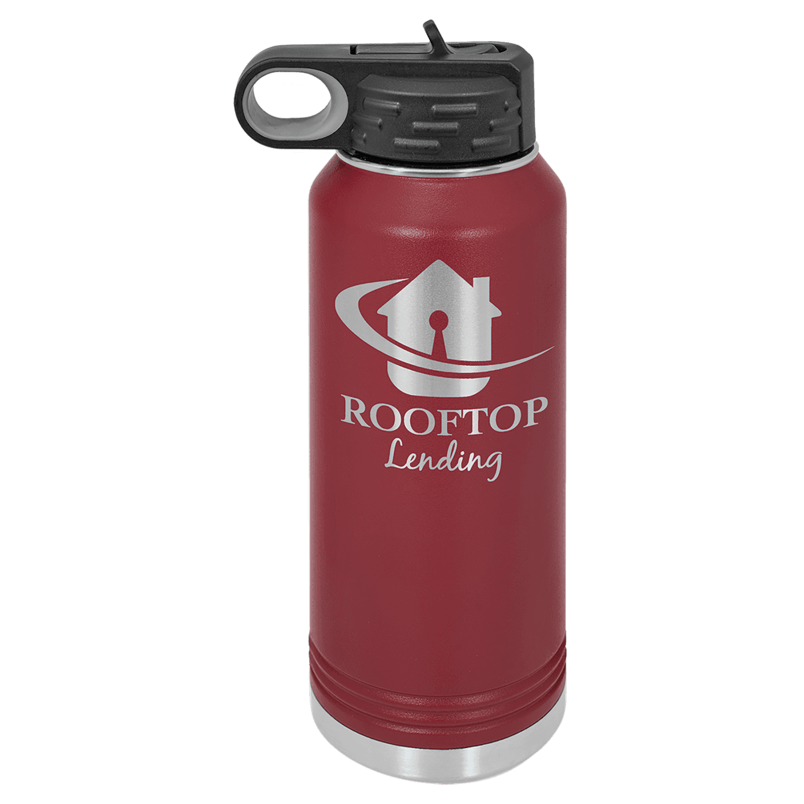 Maroon 32 oz. Polar Camel Water Bottle