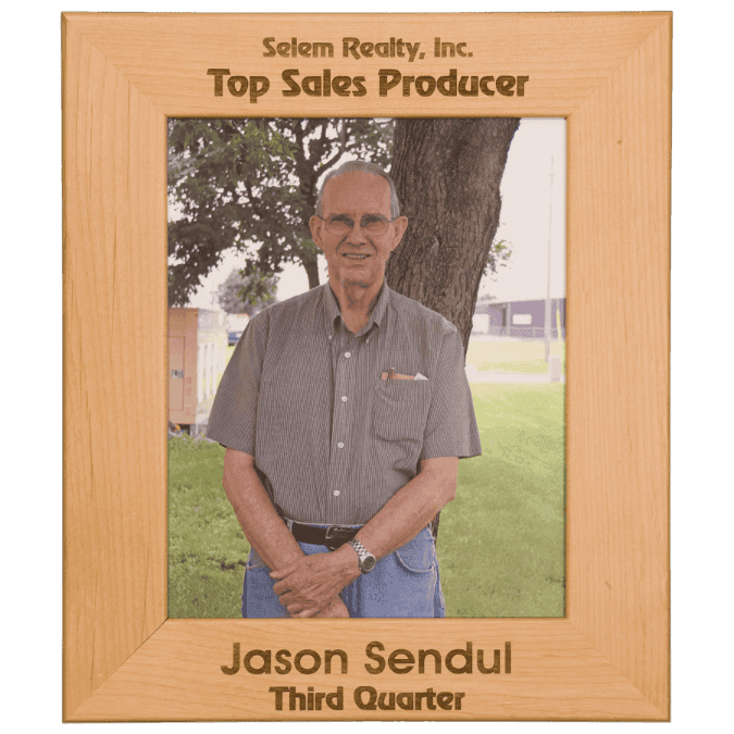 8" x 10" Genuine Red Alder Photo Frame