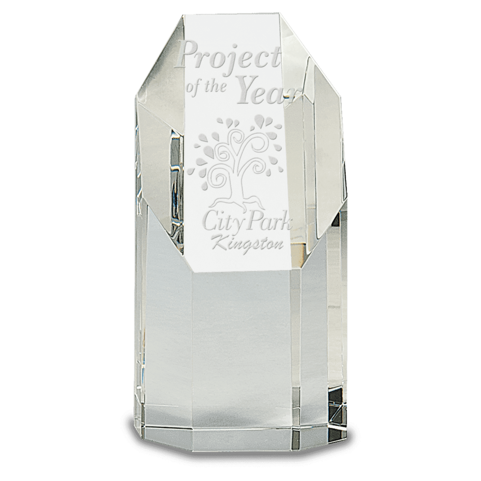 Medium Crystal Octagon Tower