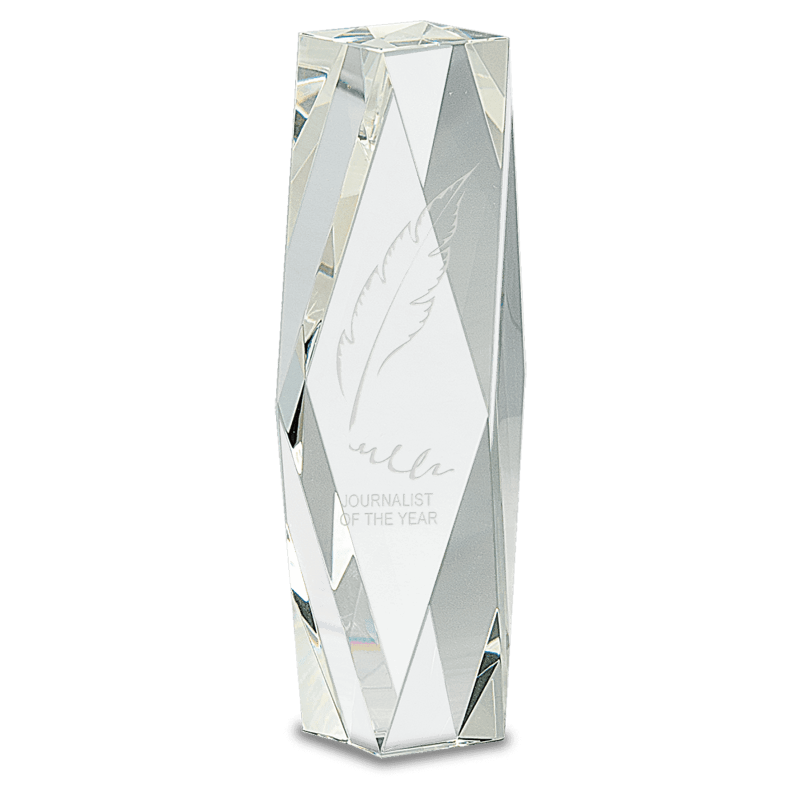 8" Crystal Facet Tower