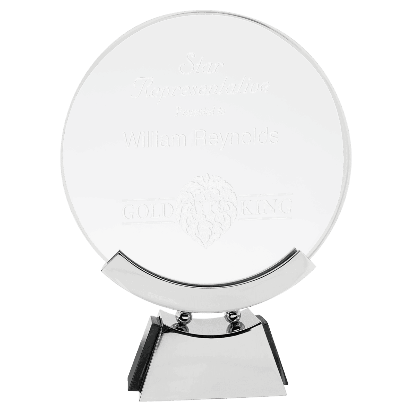 8 1/2" Round Voyager Glass