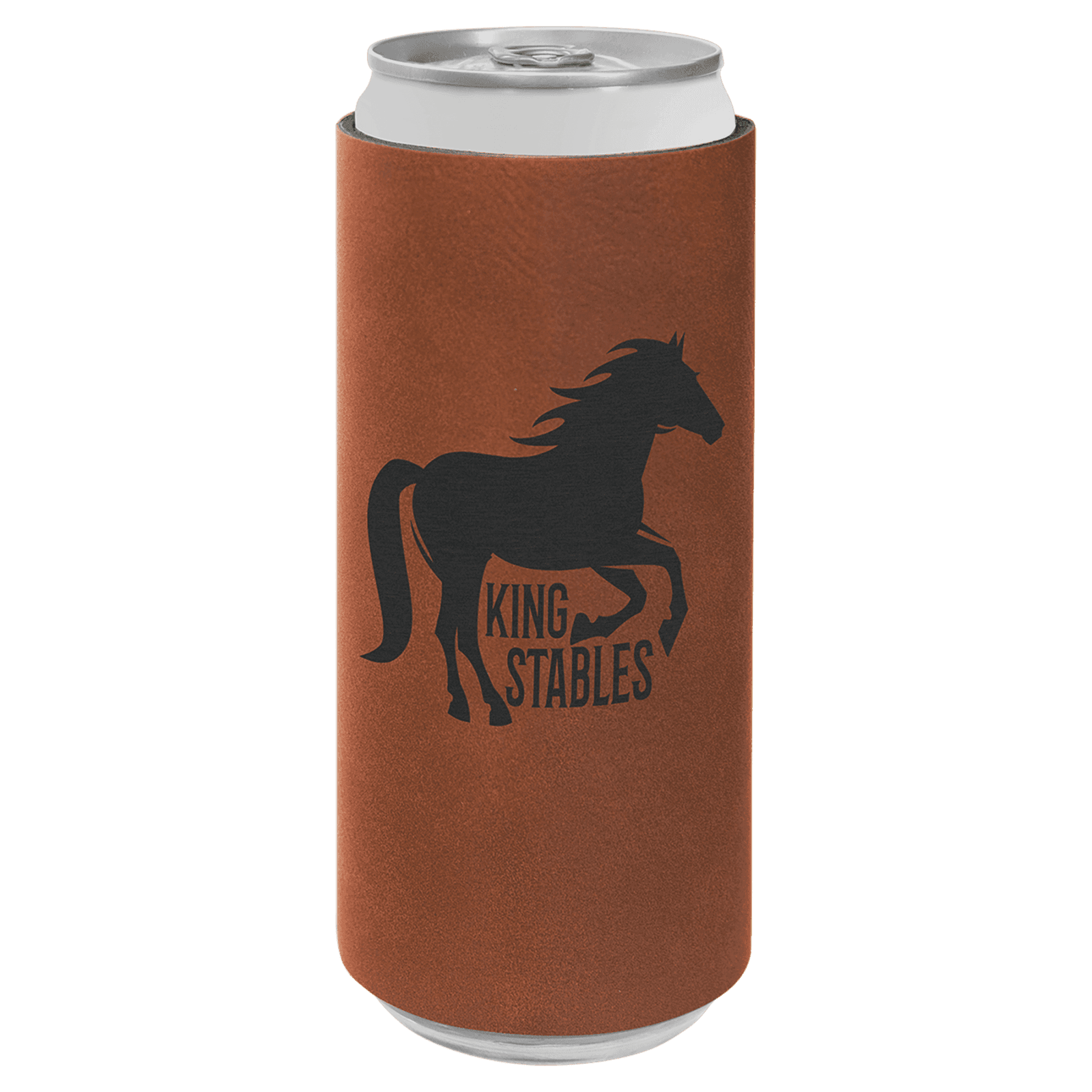 Rawhide Leatherette Slim Beverage Holder