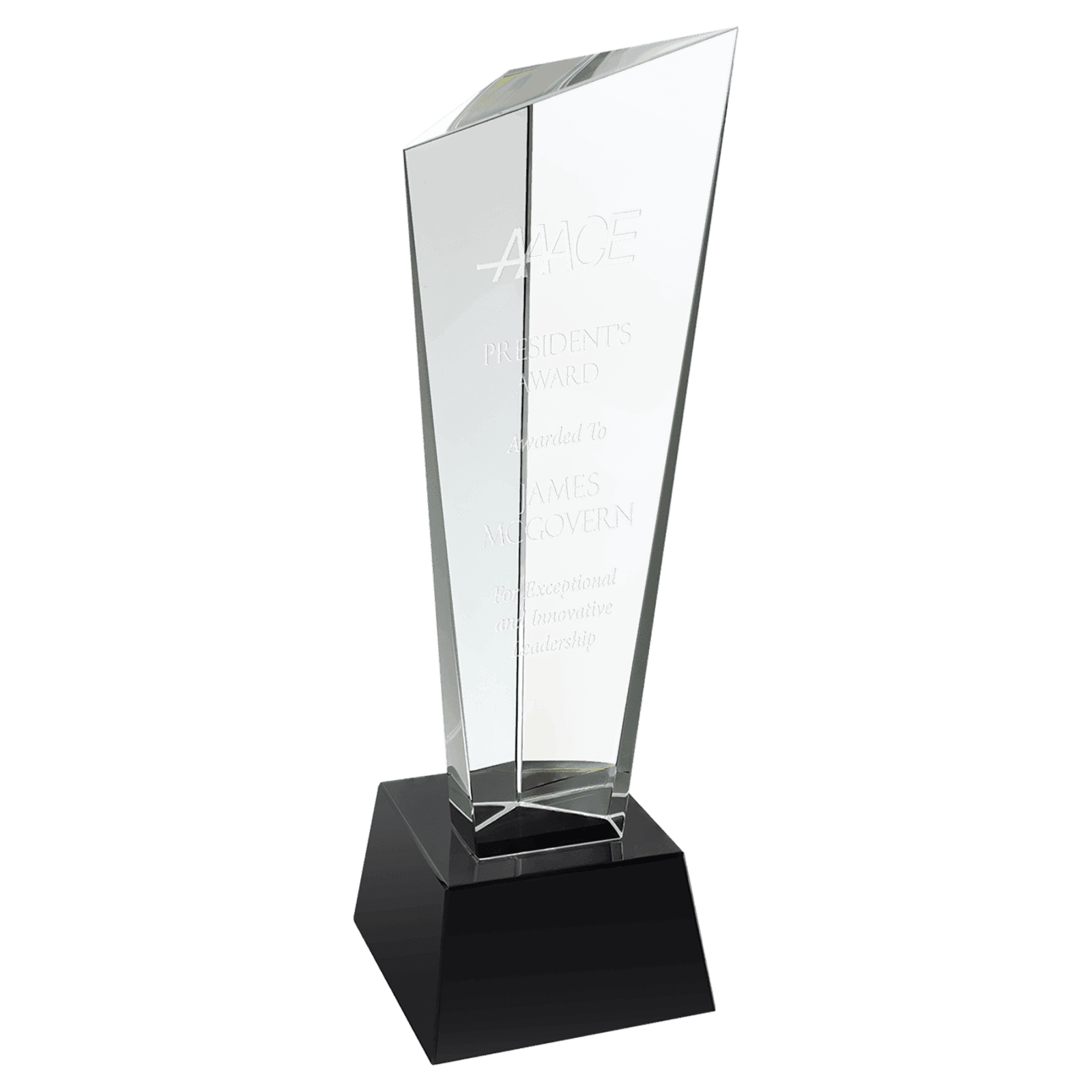 Crystal Large 3D Rising Peak