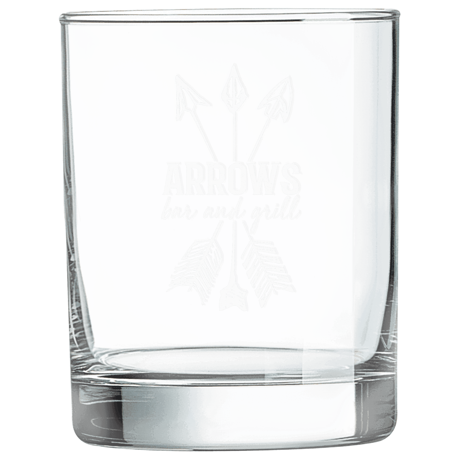 Polar Camel Round Double Old Fashioned Glass