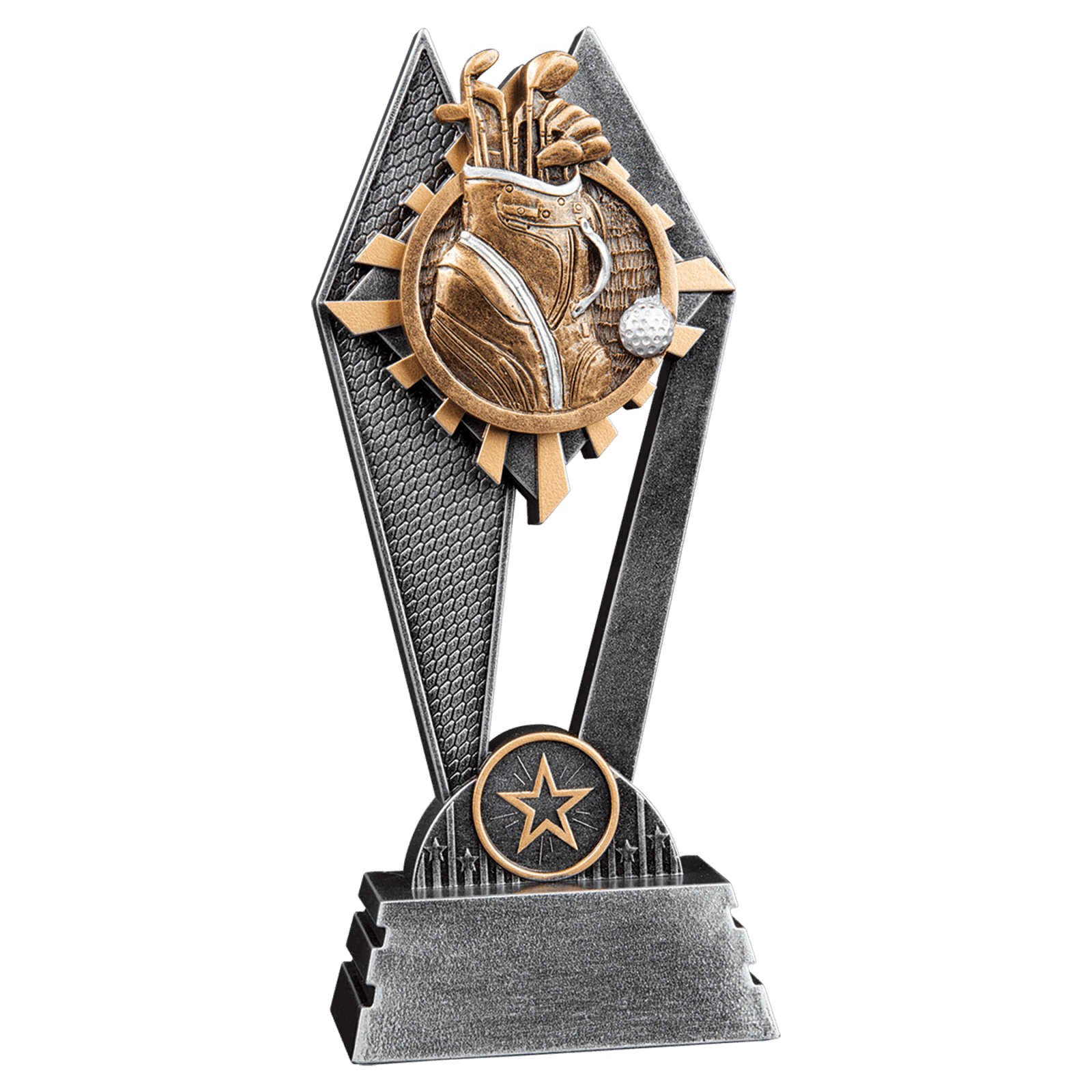 Golf Sun Ray Award-8"
