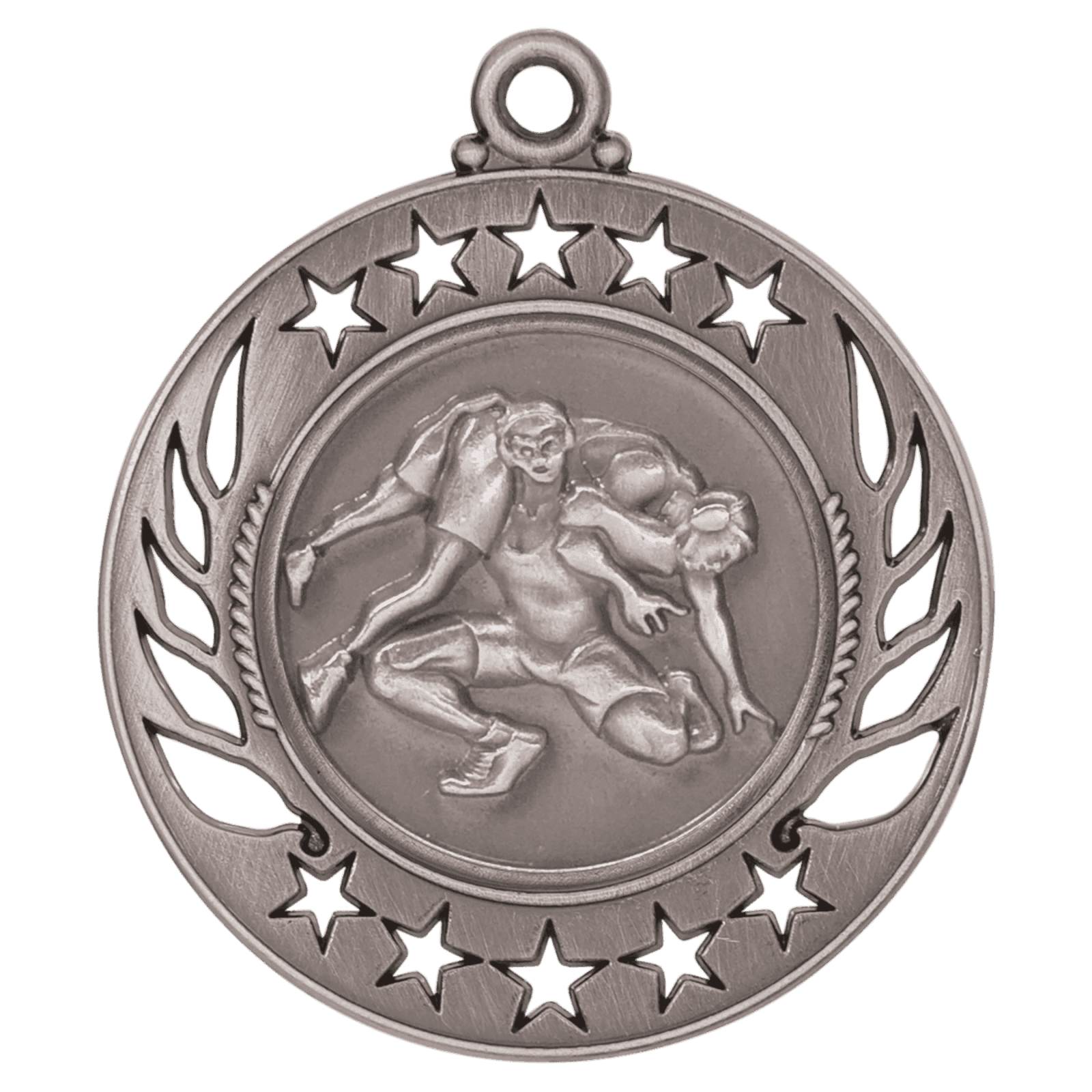 Wrestling Galaxy Medal-Silver