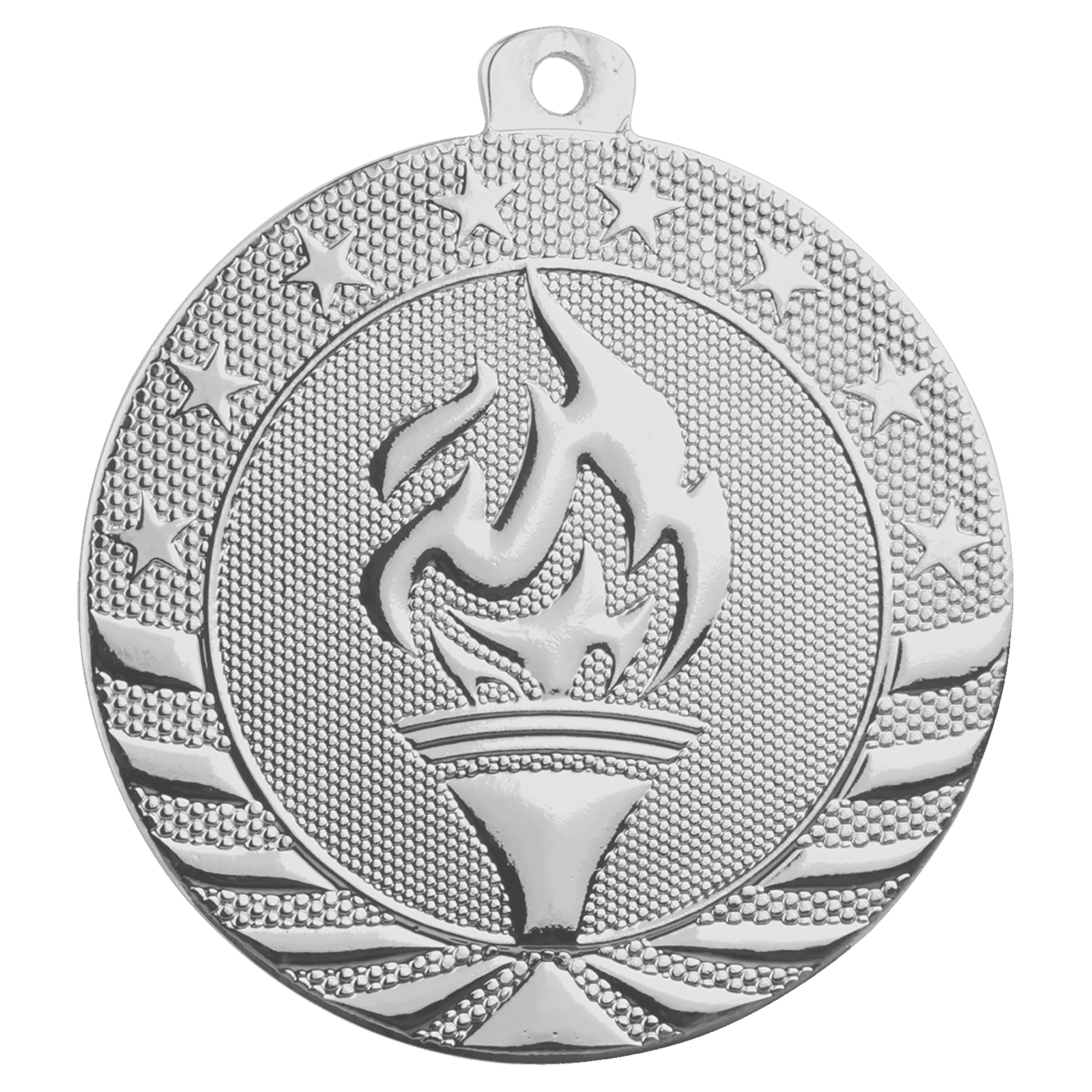 Torch Starbrite Medal-Silver