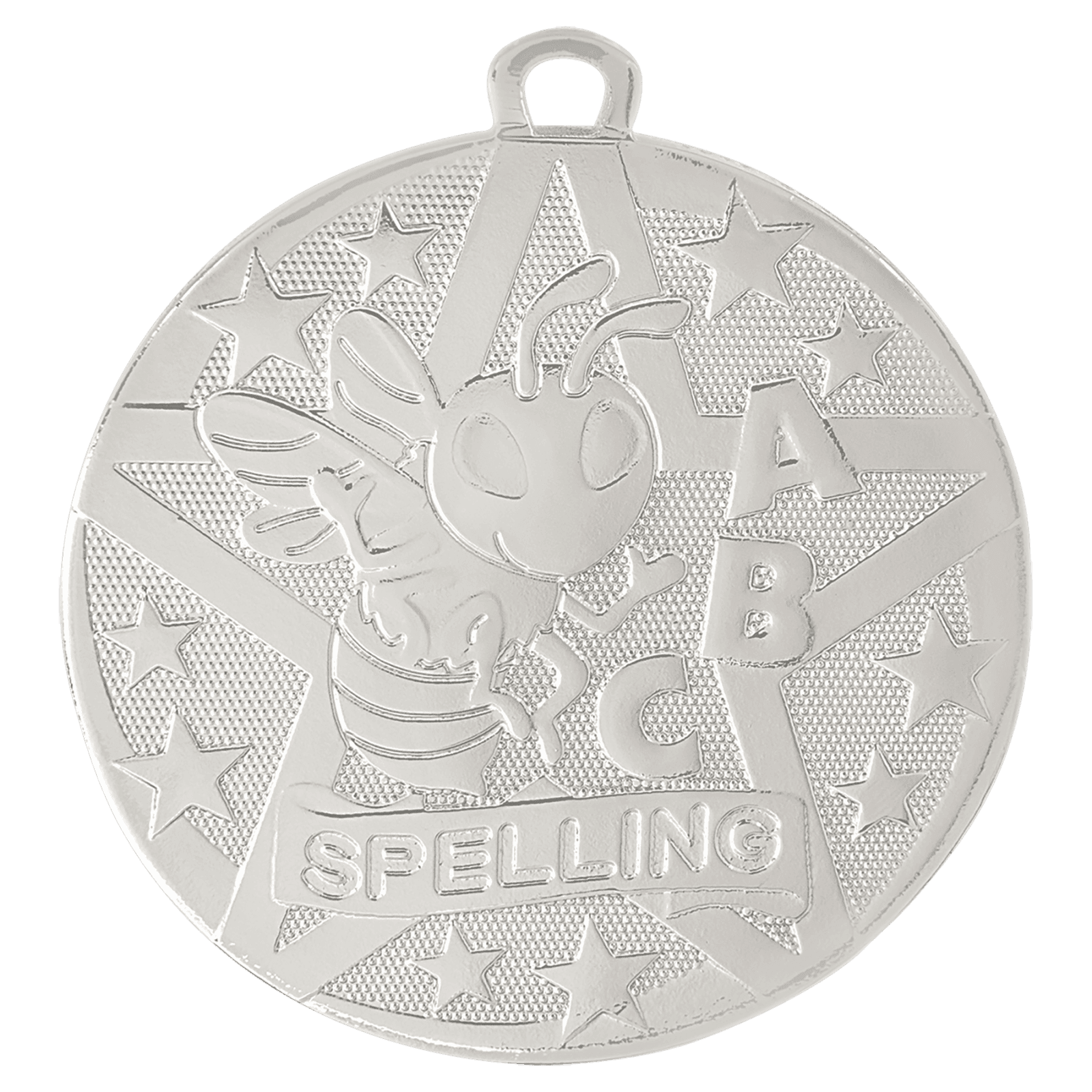 Spelling Superstar Medal-Silver