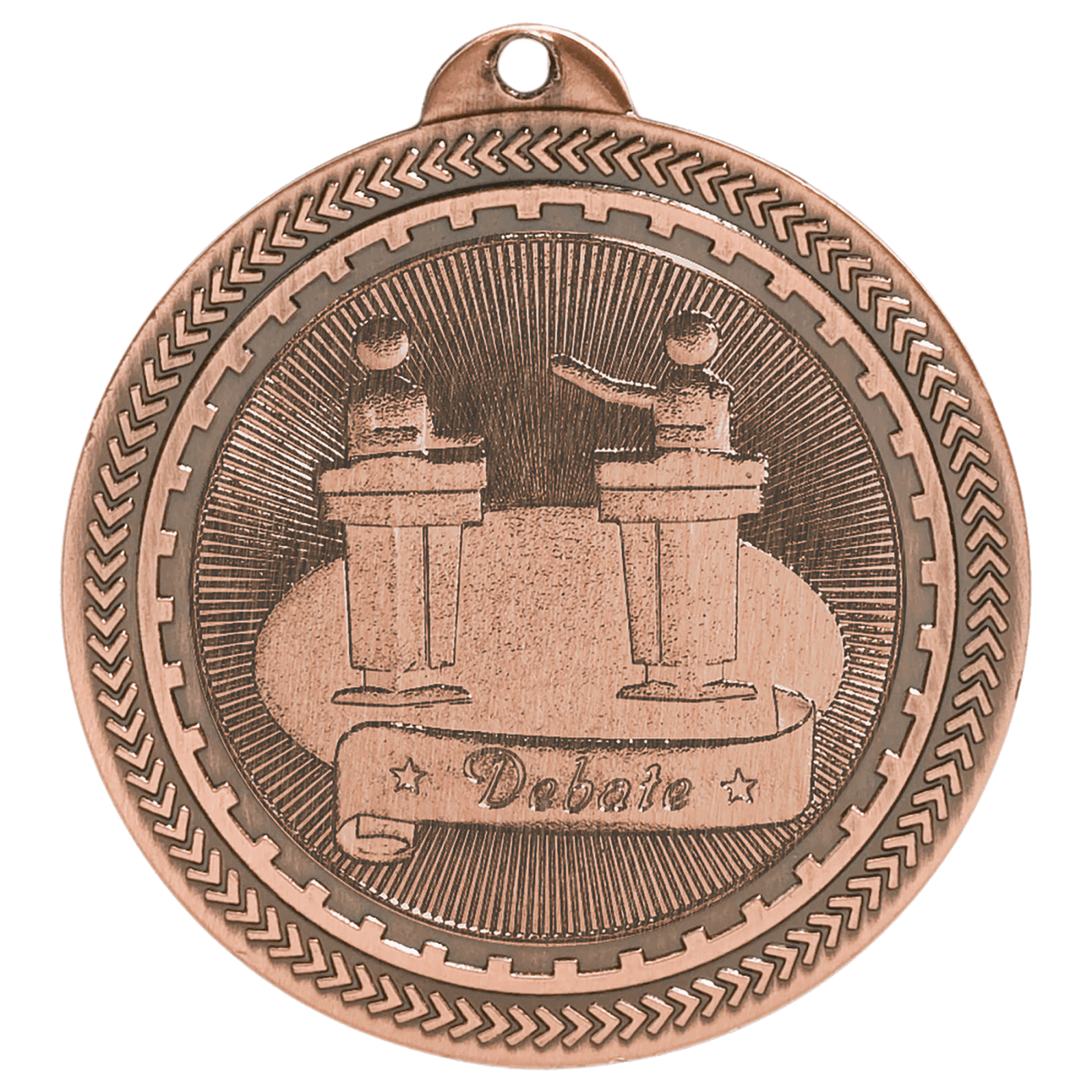 Debate BriteLazer Medal-Bronze