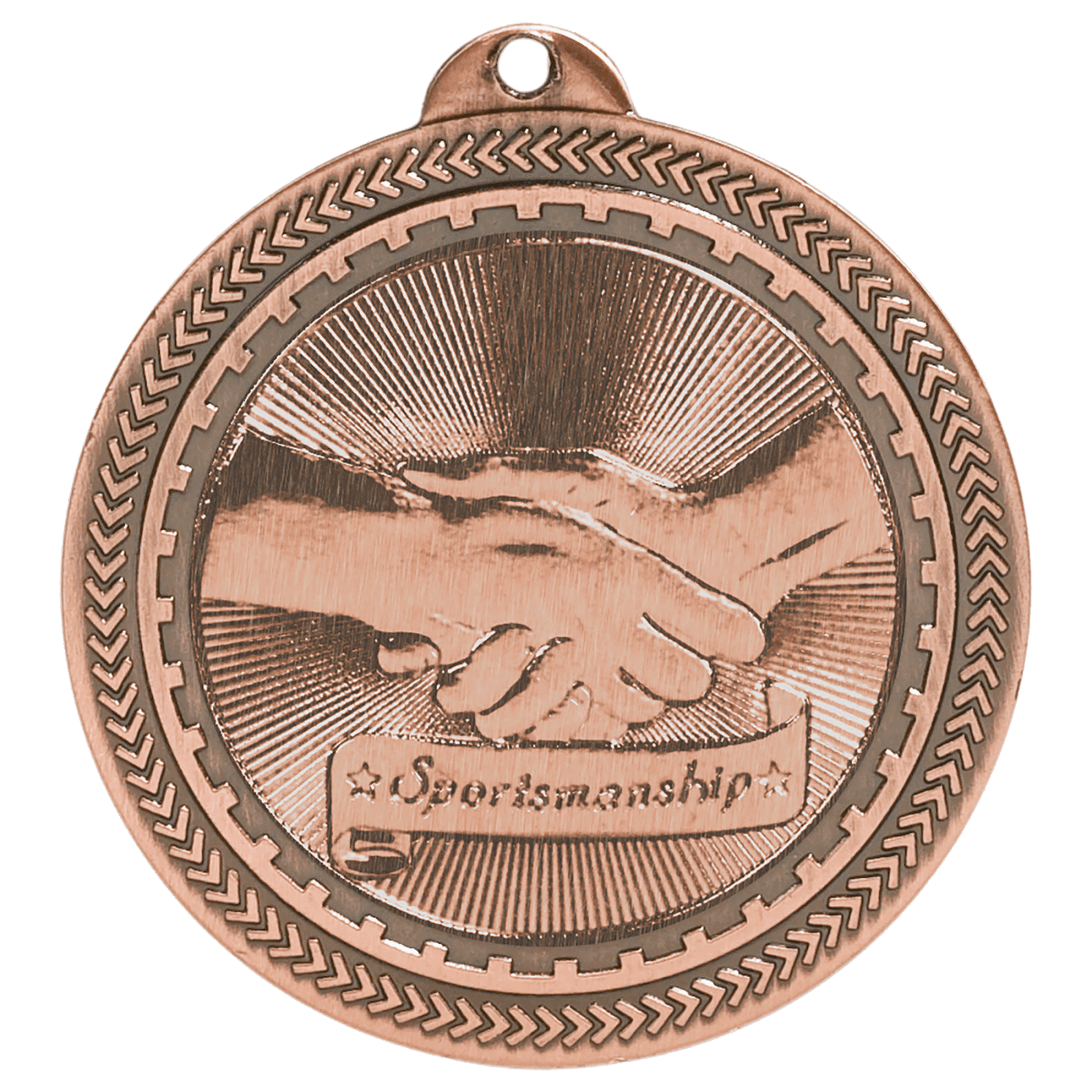 Sportsmanship BriteLazer Medal-Bronze
