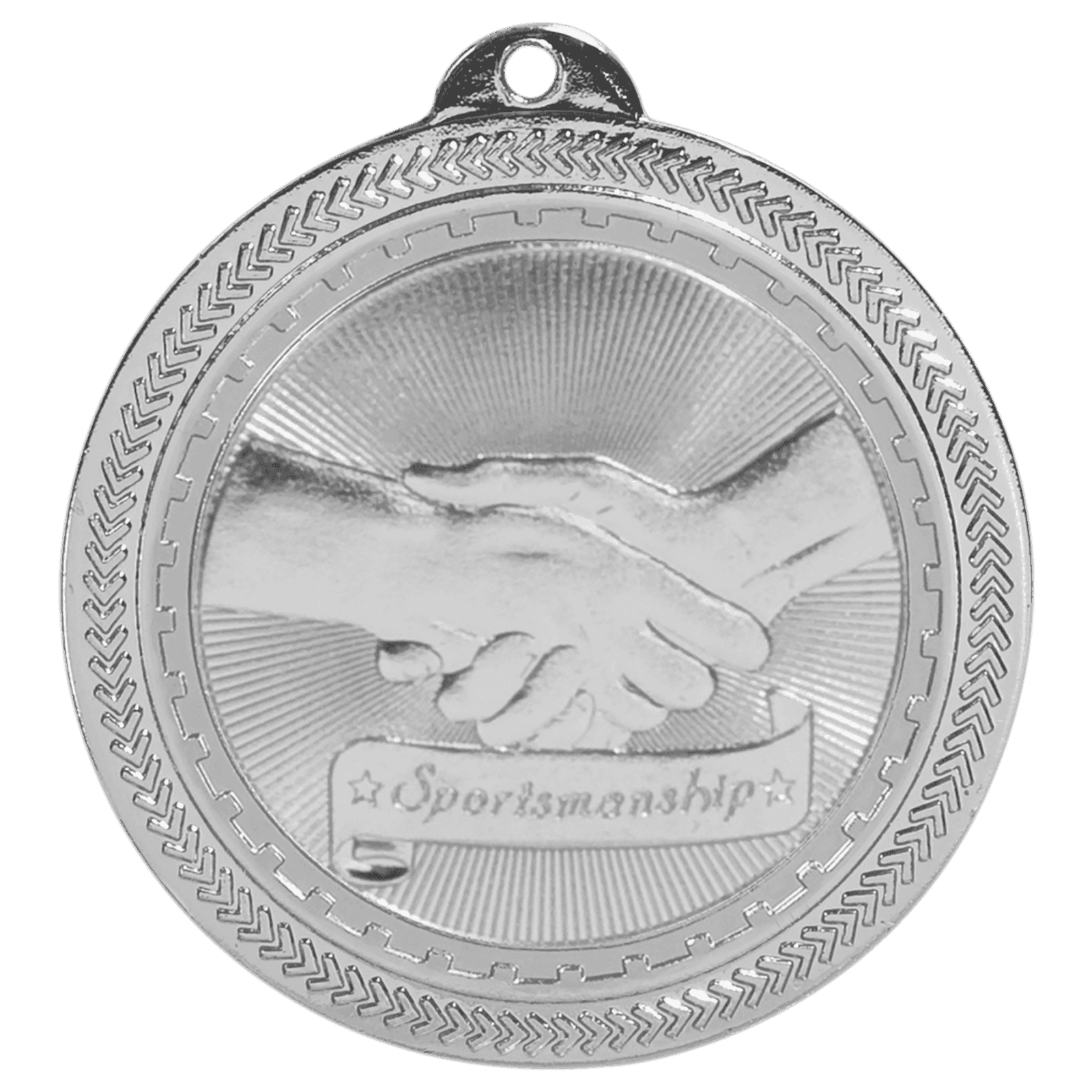 Sportsmanship BriteLazer Medal-Silver