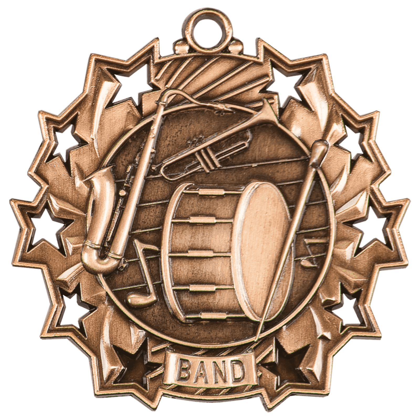 Band Ten Star Medal-Bronze