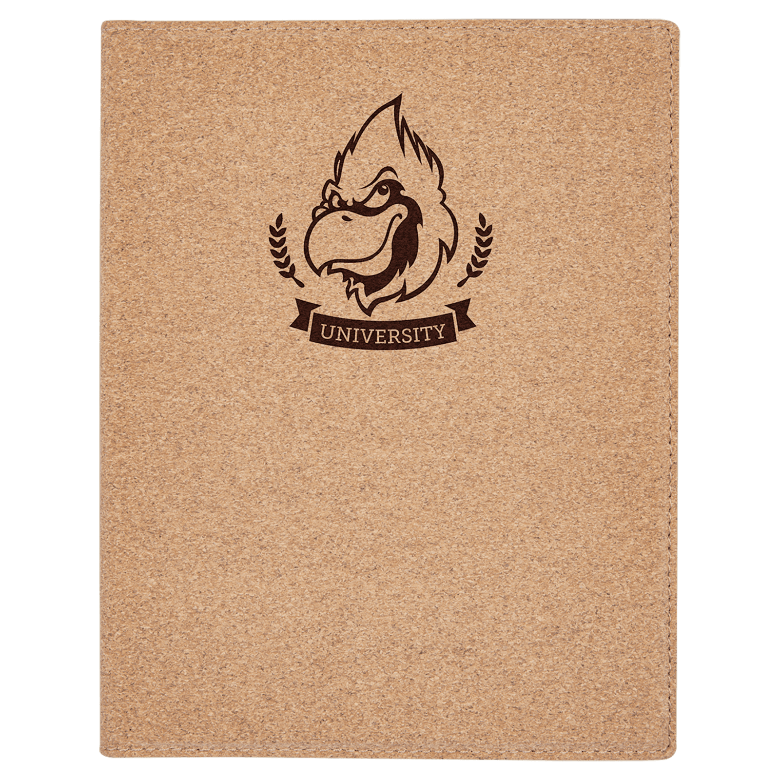 Cork Small Portfolio with Notepad