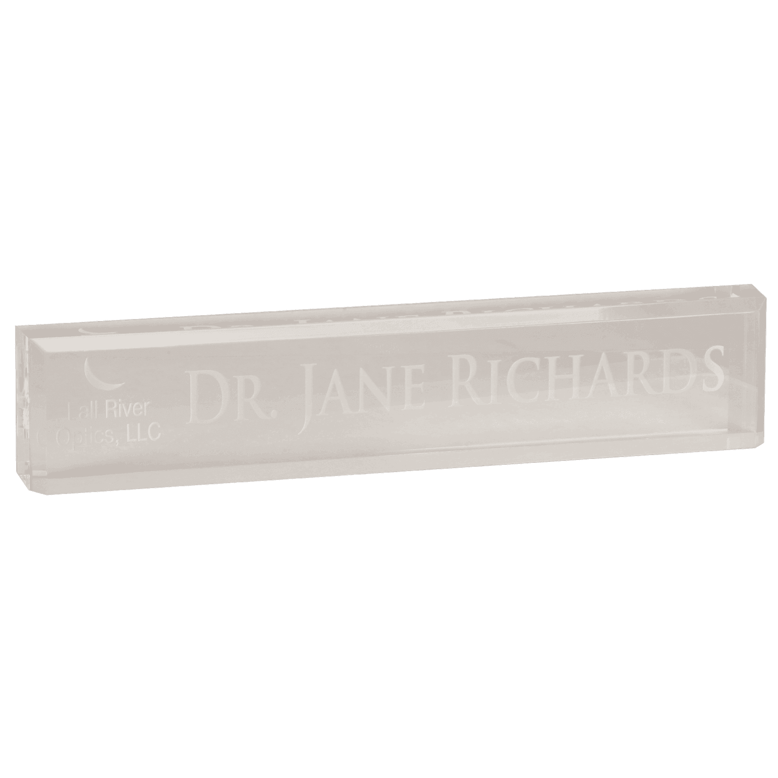 Clear Acrylic Desk Wedge