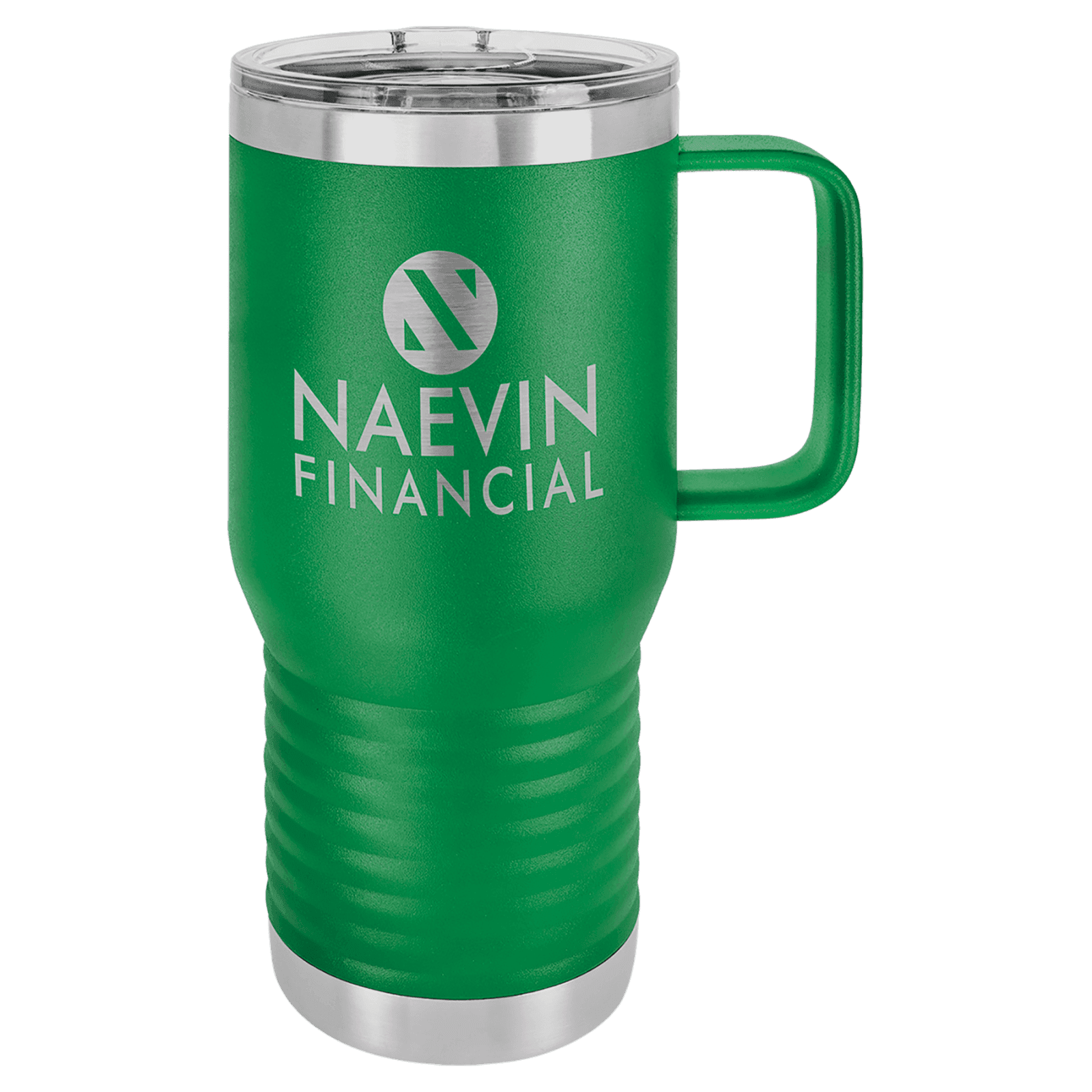 Green Polar Camel 20 oz. Vacuum Insulated Travel Mug with Slider Lid