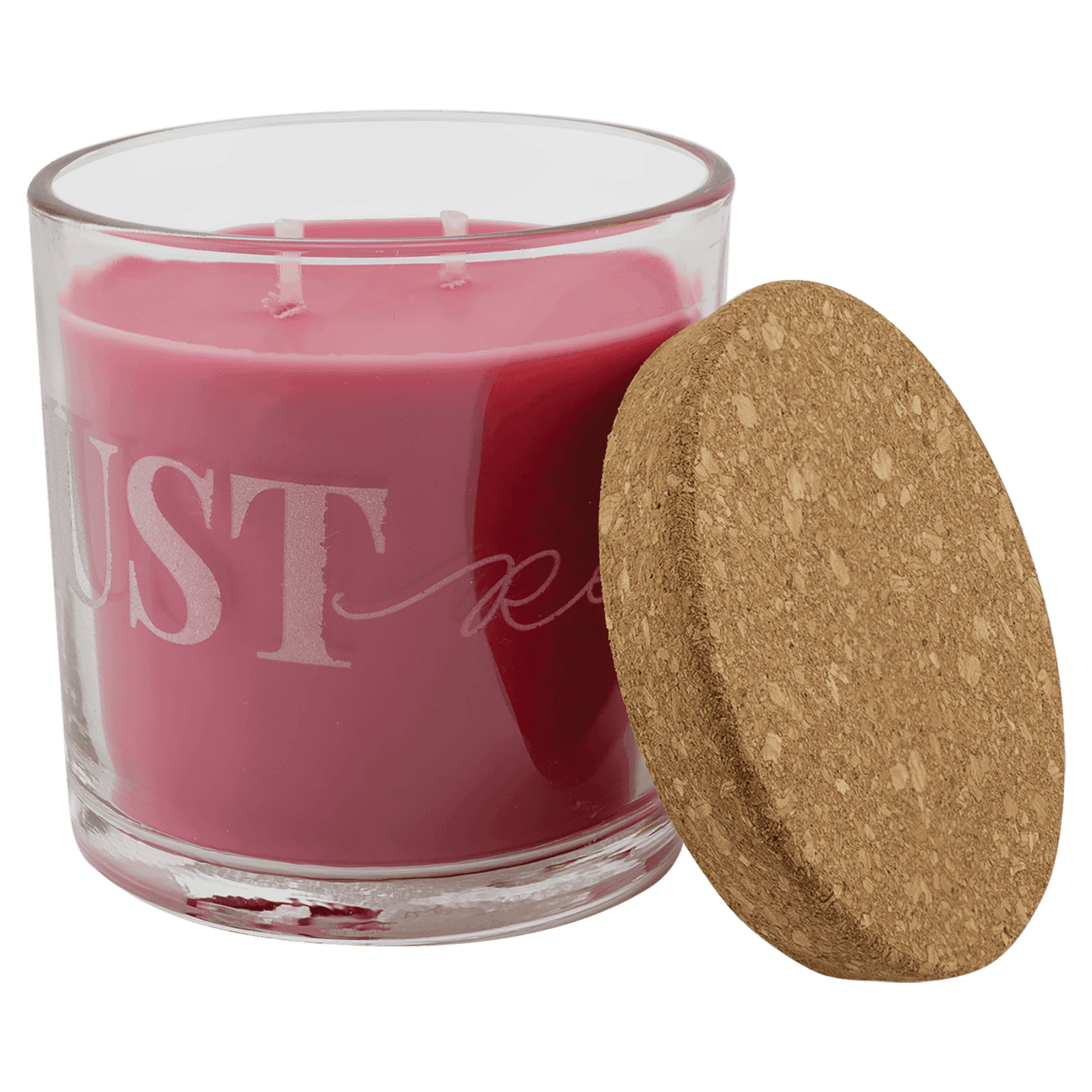 Tropical Sunrise Candle in a Glass Holder with Cork Lid, 14 oz.